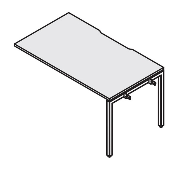Промежуточный стол с вырезом RM-1.2+F-39